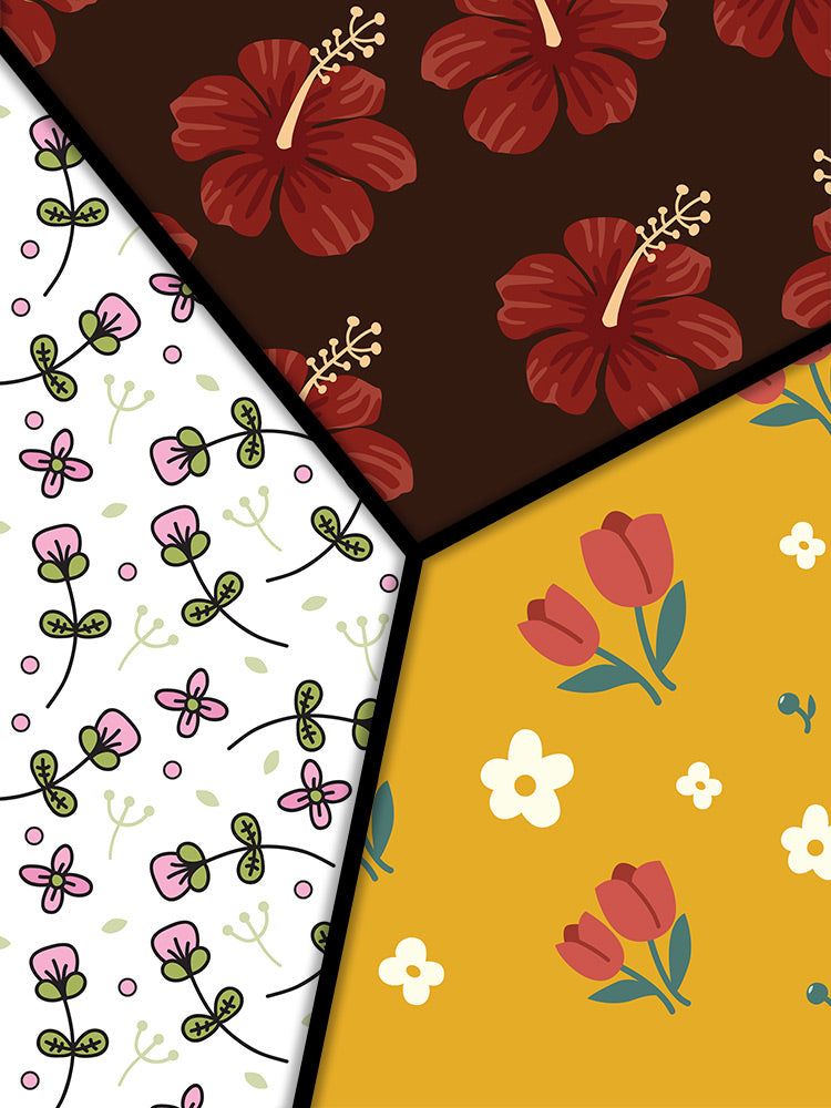 Flower Patterns - Twinsies Shop