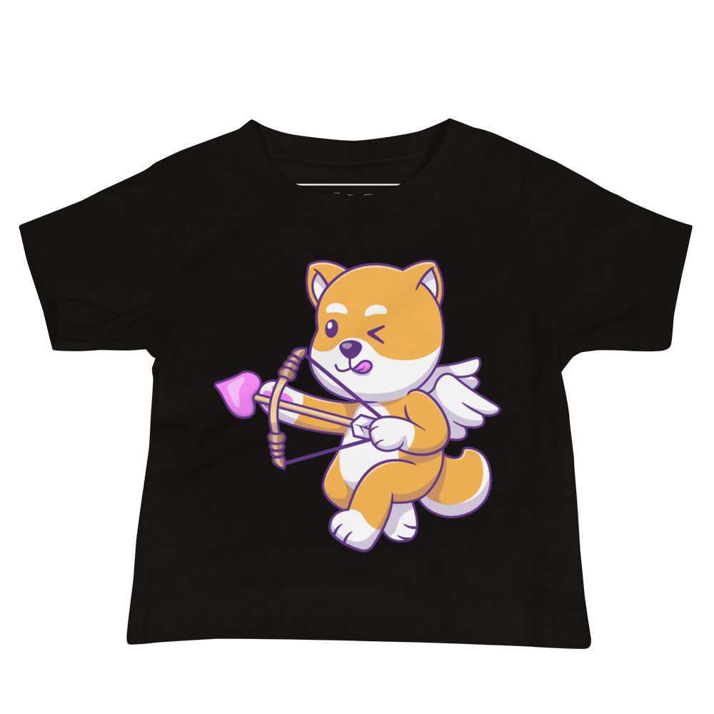 Baby's Shiba Inu Cupid Graphic T-Shirt - Twinsies Shop