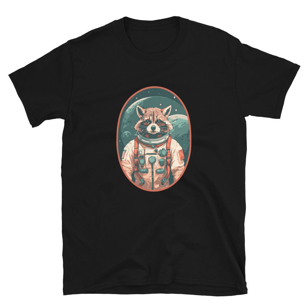Men's Astronaut Raccoon Graphic T-Shirt - Twinsies Shop