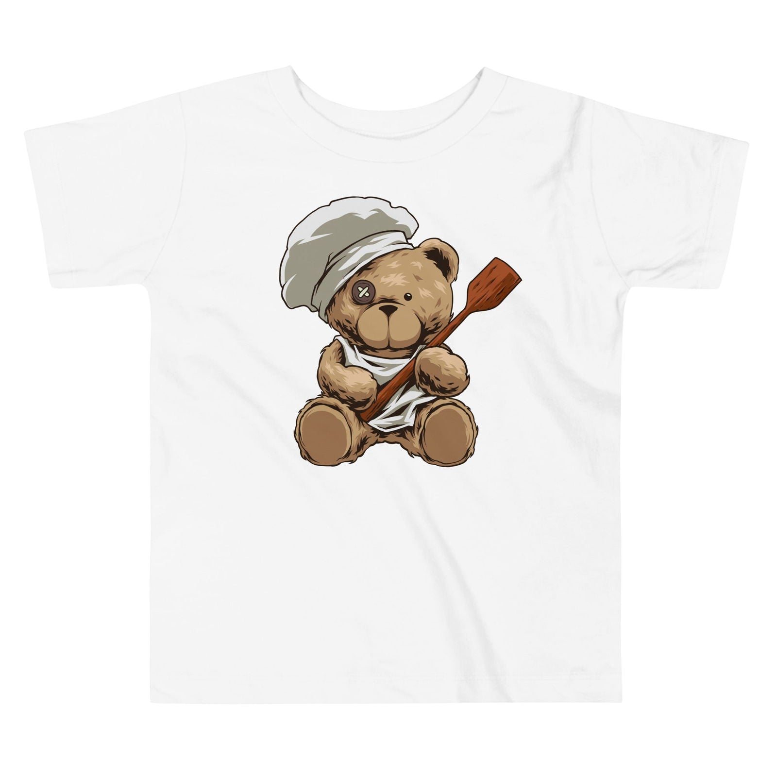 Toddler's Chef Teddy Graphic T-Shirt - Twinsies Shop