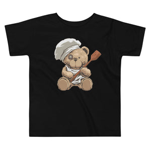 Toddler's Chef Teddy Graphic T-Shirt - Twinsies Shop