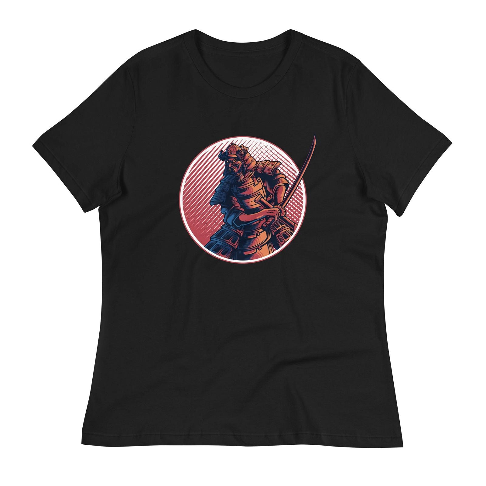 Women's Samurai Oni Relaxed Fit Graphic T-Shirt - Twinsies Shop