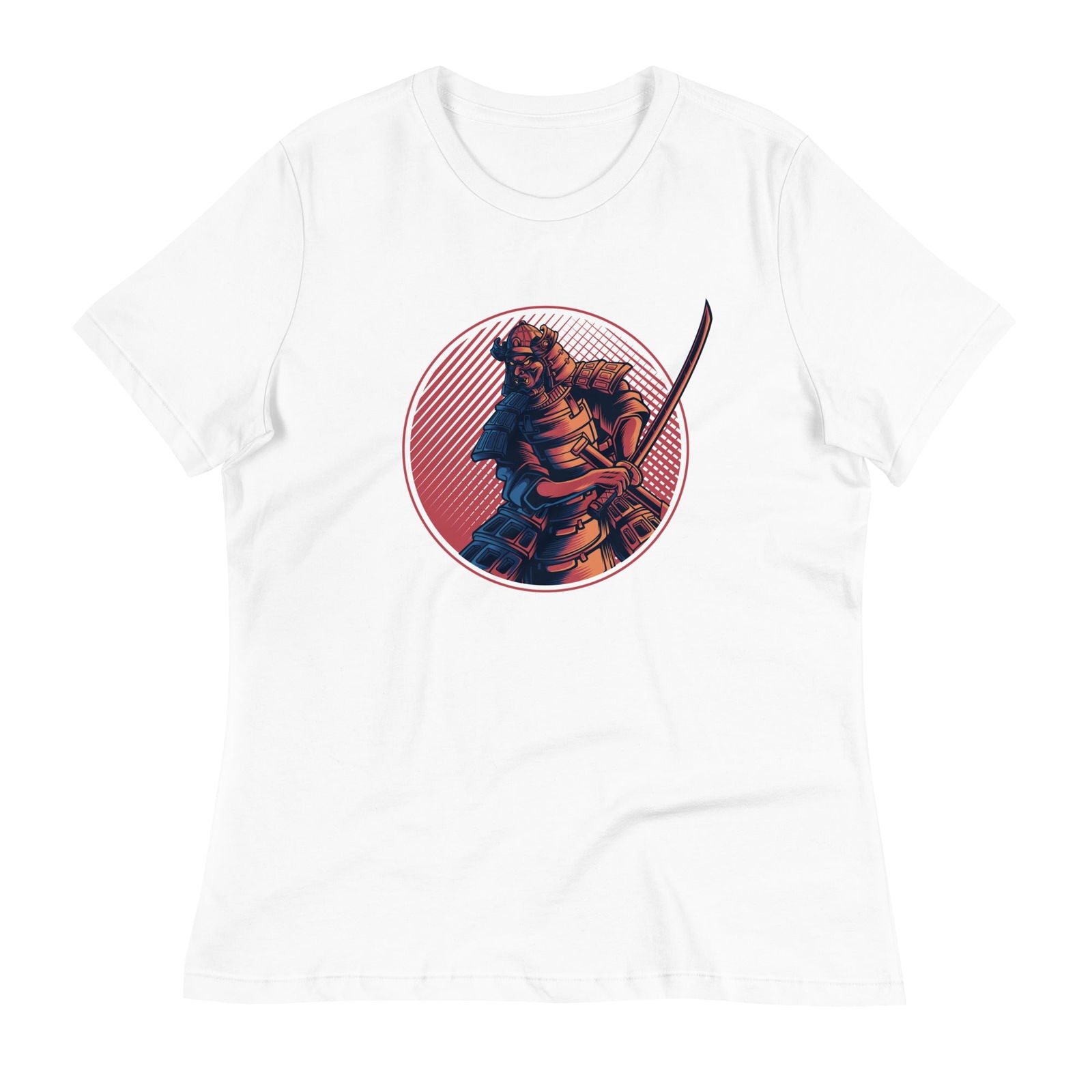 Women's Samurai Oni Relaxed Fit Graphic T-Shirt - Twinsies Shop