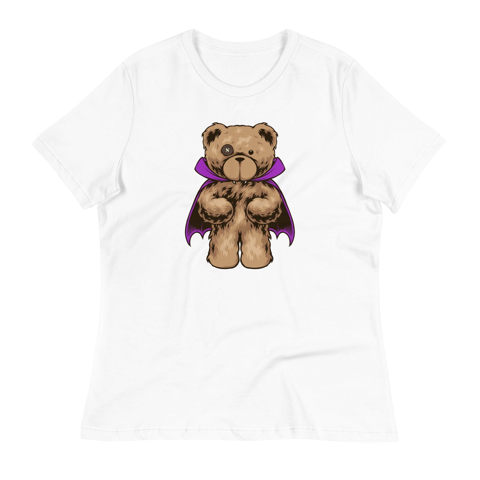 Women's Vampire Teddy Relaxed Fit Graphic T-Shirt - Twinsies Shop