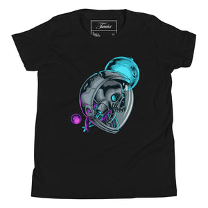 Youth's Astronaut Skull Graphic T-Shirt - Twinsies Shop