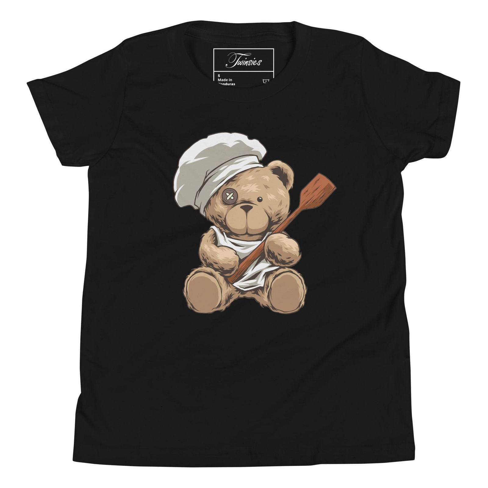 Youth's Chef Teddy Graphic T-Shirt - Twinsies Shop